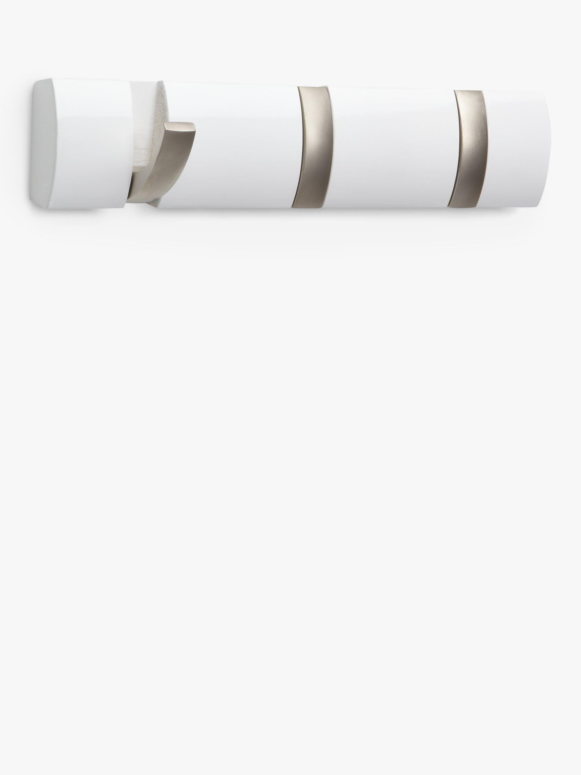 Umbra flip hook white gloss 30.5cm - British product