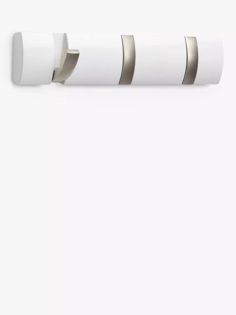 Umbra flip hook white gloss 30.5cm - British product
