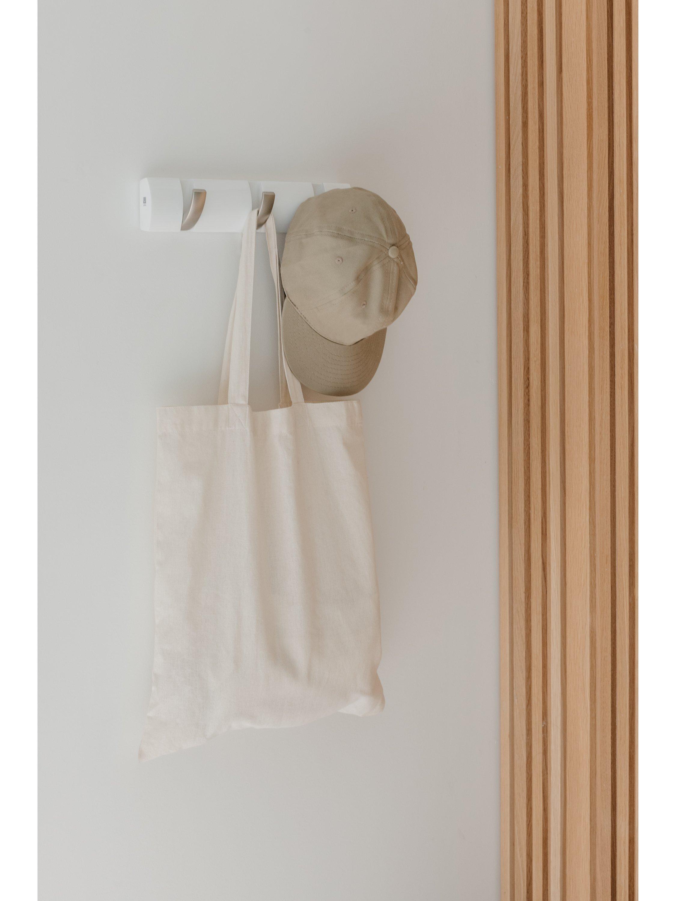 Umbra flip hook white gloss 30.5cm - British product