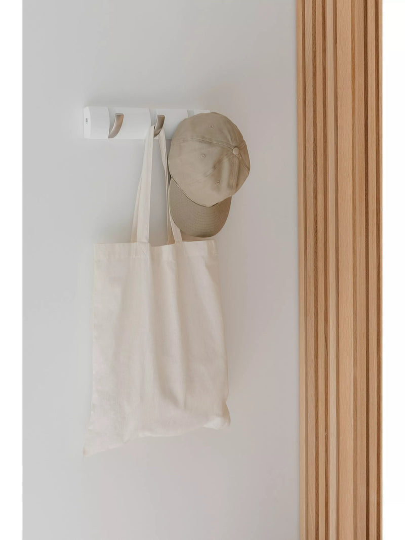 Umbra flip hook white gloss 30.5cm - British product