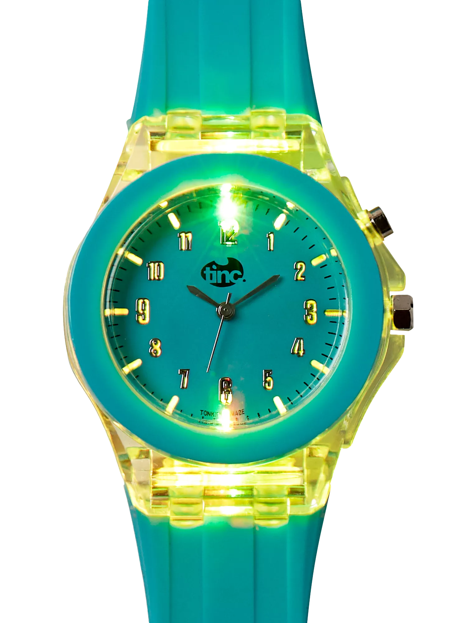 Tinc kids disco light-up watch blue (British brand)