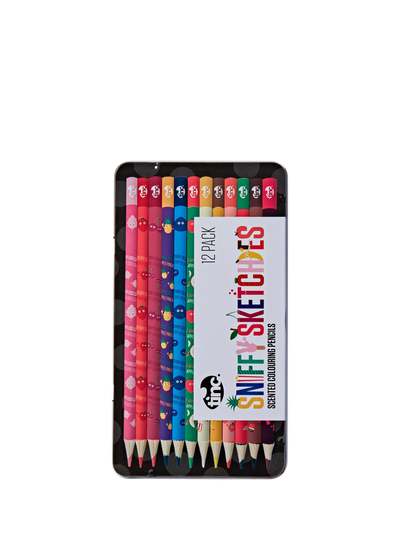 Tinc Crayons de couleur parfumés Lot de 12