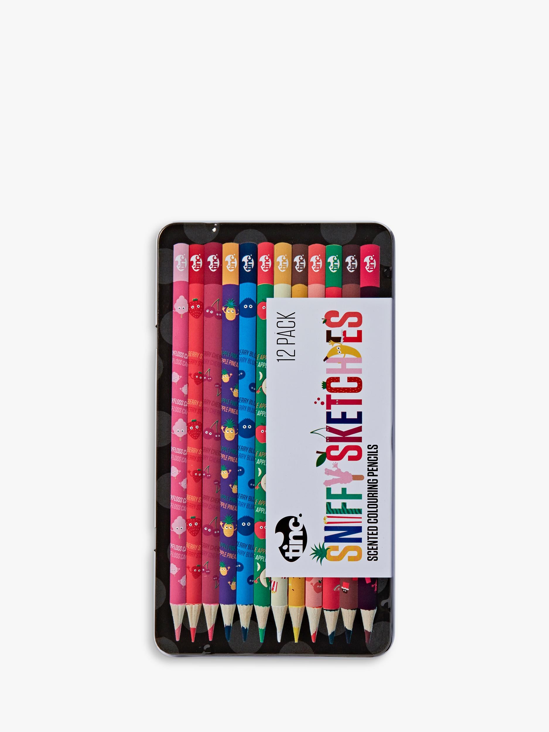 Tinc scented colouring pencils pack of 12 (British brand)