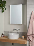 John Lewis mirrored illuminated bathroom cabinet H70xW50xD13cm - British product