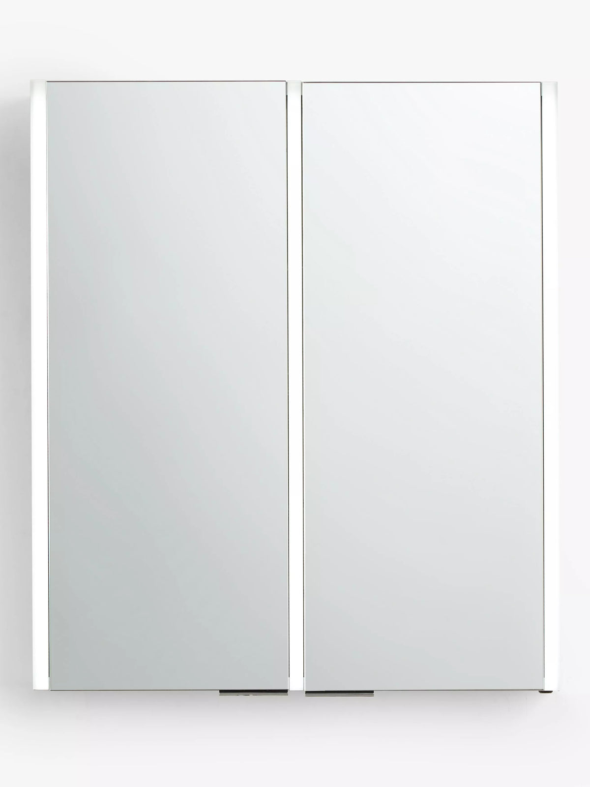 John Lewis mirrored illuminated bathroom cabinet H70xW60xD13cm, imported from the UK