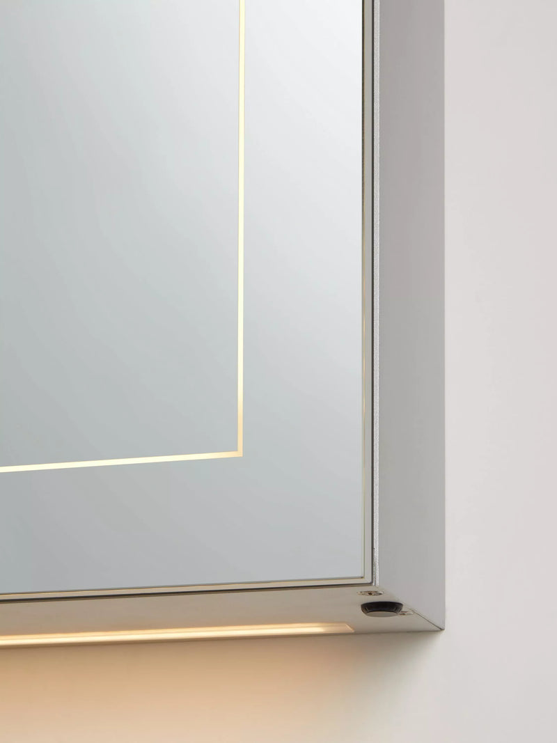 John Lewis Enclose illuminated bathroom cabinet mirrored - British product