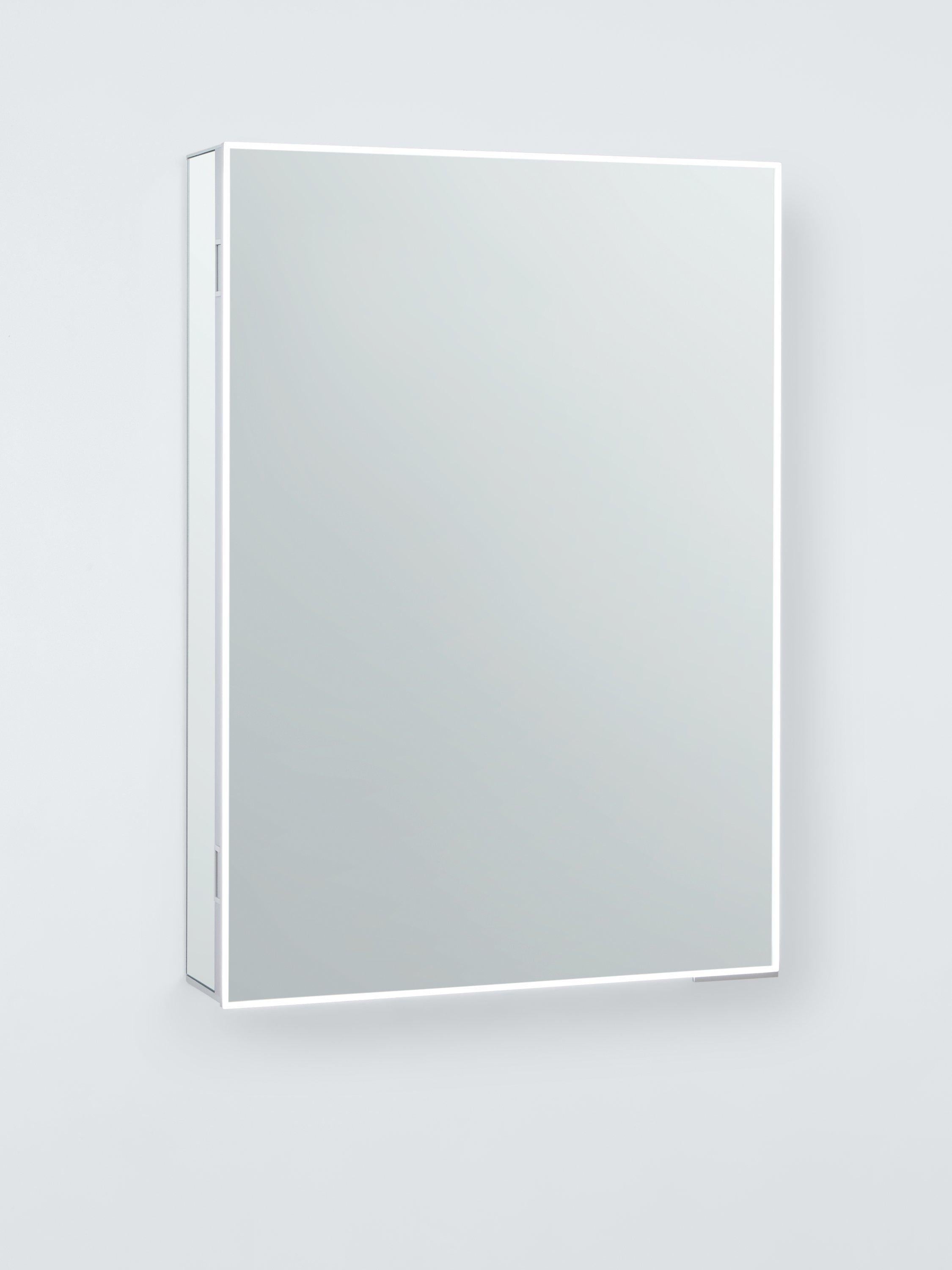 John Lewis Aspect mirrored illuminated bathroom cabinet H70cm, UK version