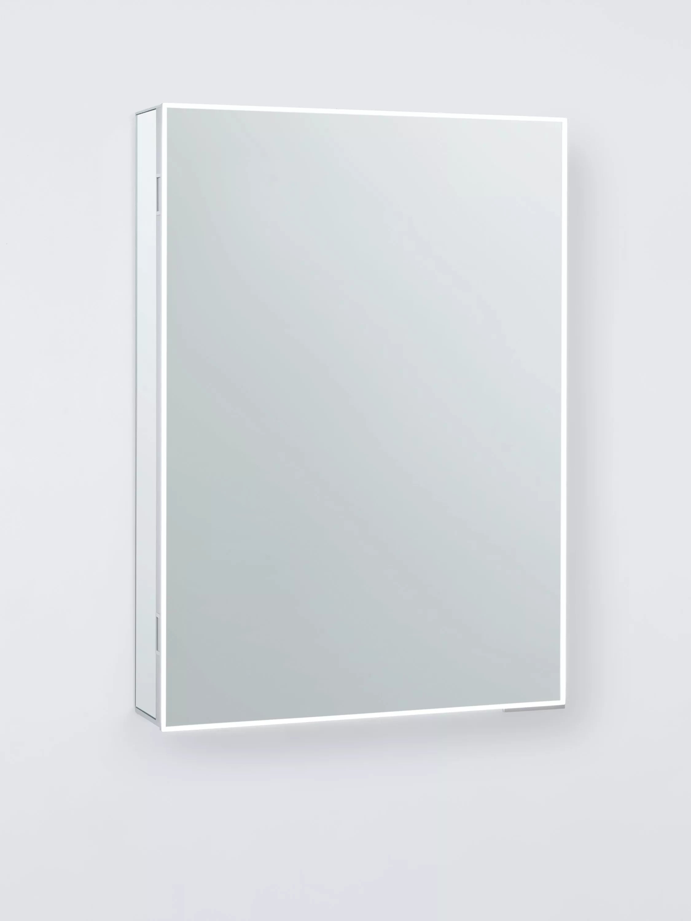 John Lewis Aspect mirrored illuminated bathroom cabinet H70cm, UK version