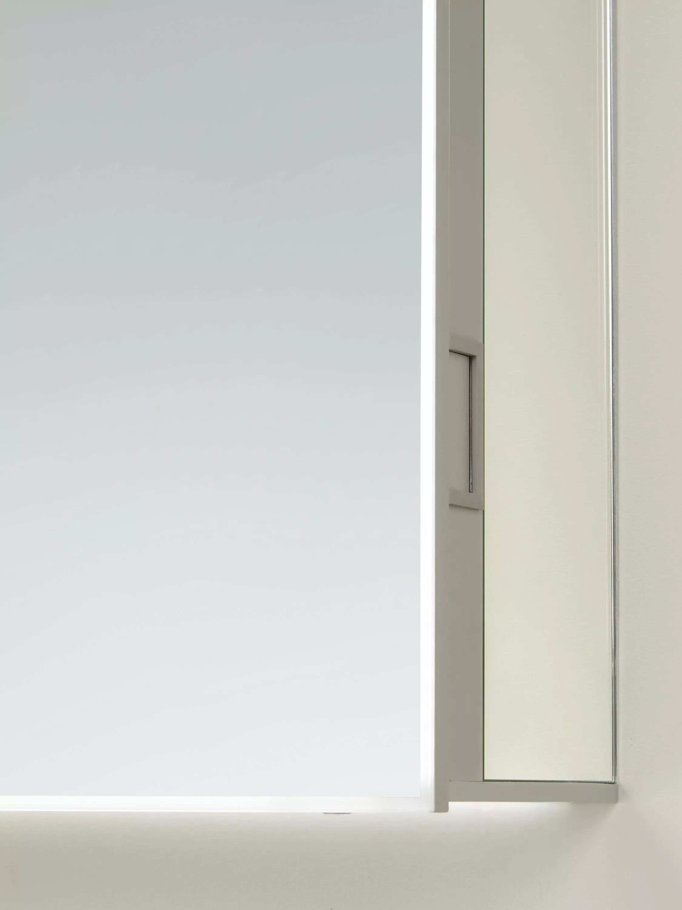 John Lewis Aspect double mirrored illuminated bathroom cabinet (British brand)