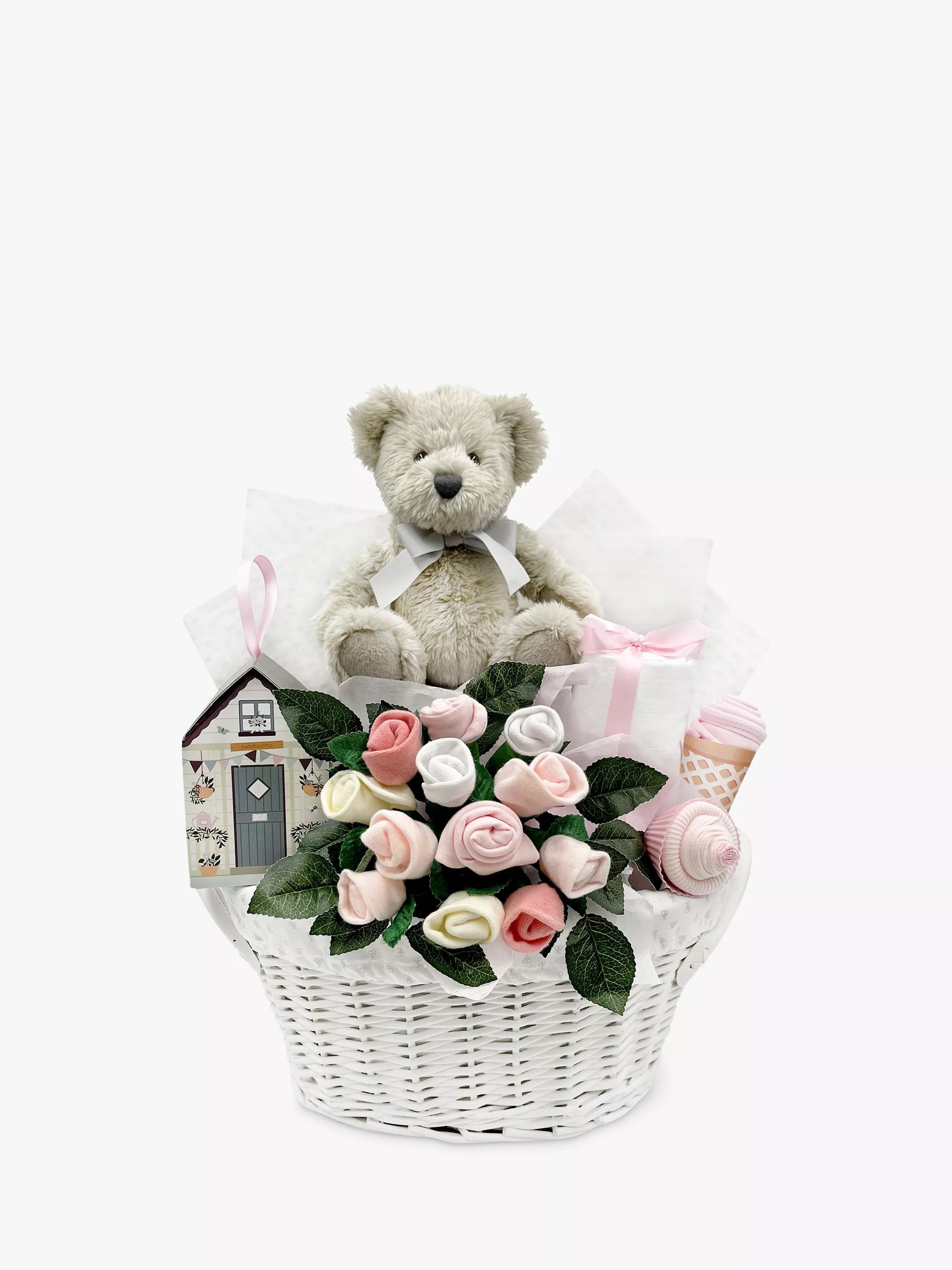 Babyblooms Berkeley Bear's New Baby Gift Hamper Light Blue