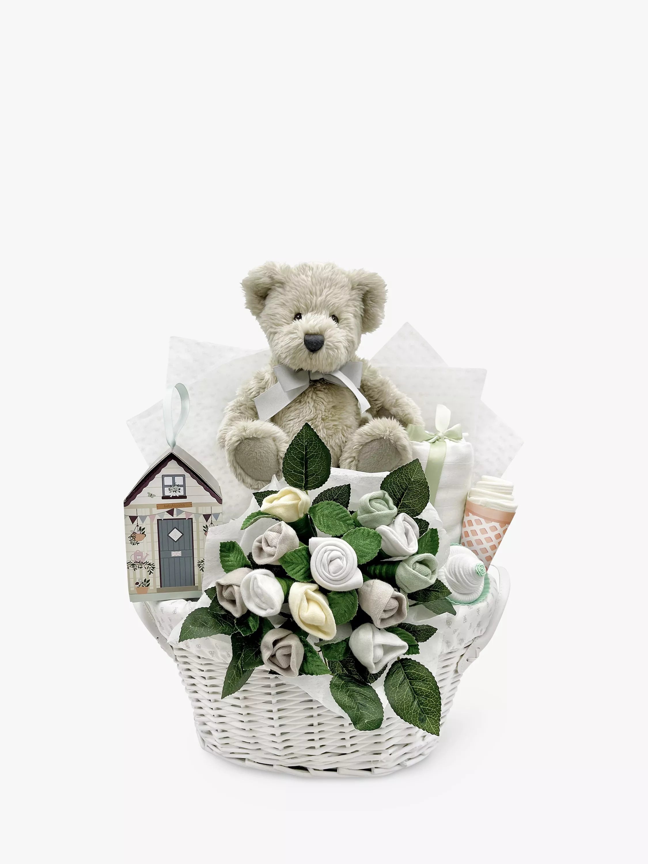 Babyblooms Berkeley Bear's New Baby Gift Hamper Light Blue