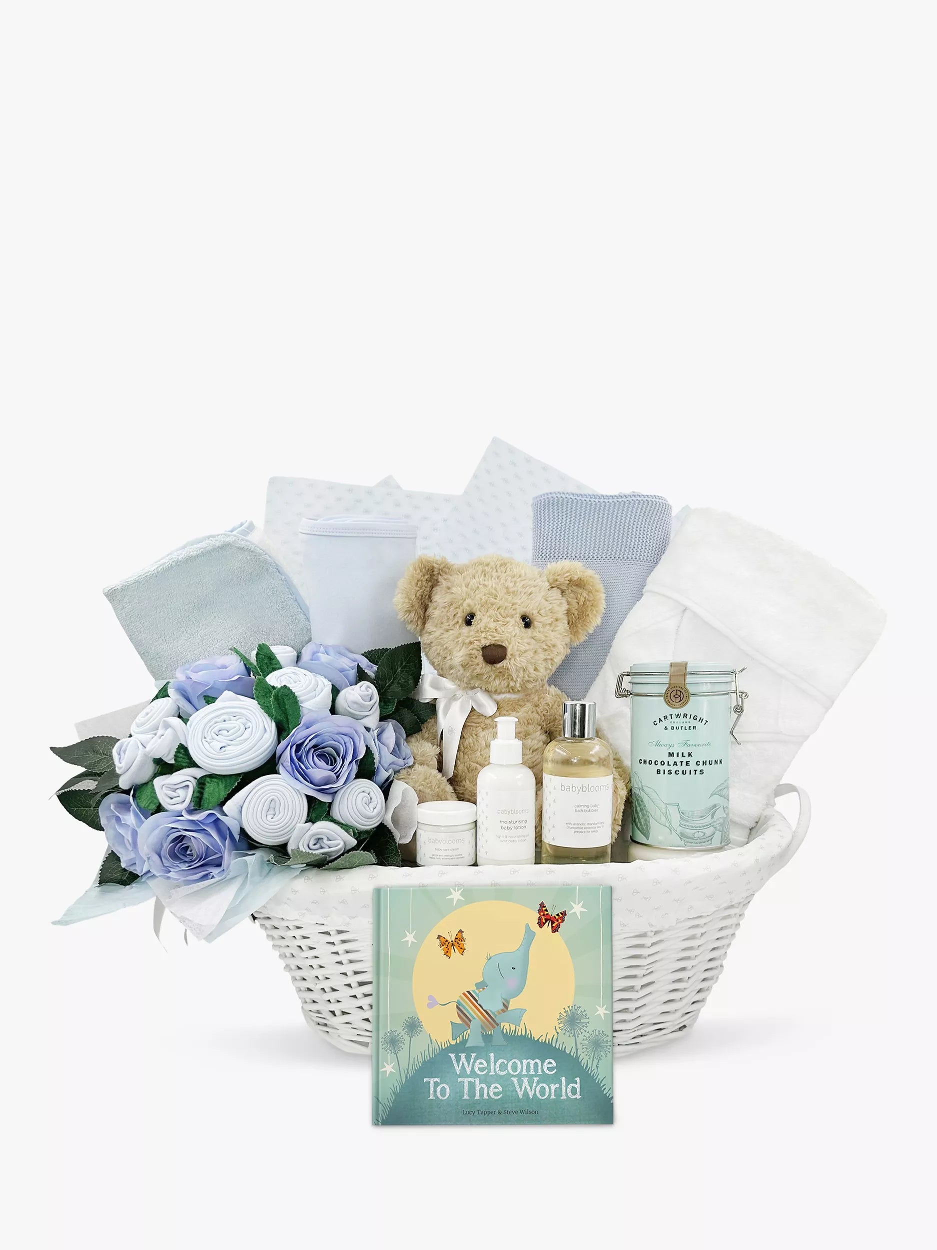 Babyblooms Welcome to the World baby gift hamper - British product