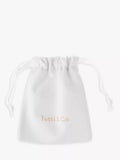 Tutti gold double drop earrings 3.5cm (British brand)
