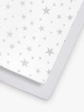 Snüz Baby Star Sheets White Grey 2pc set (British brand)