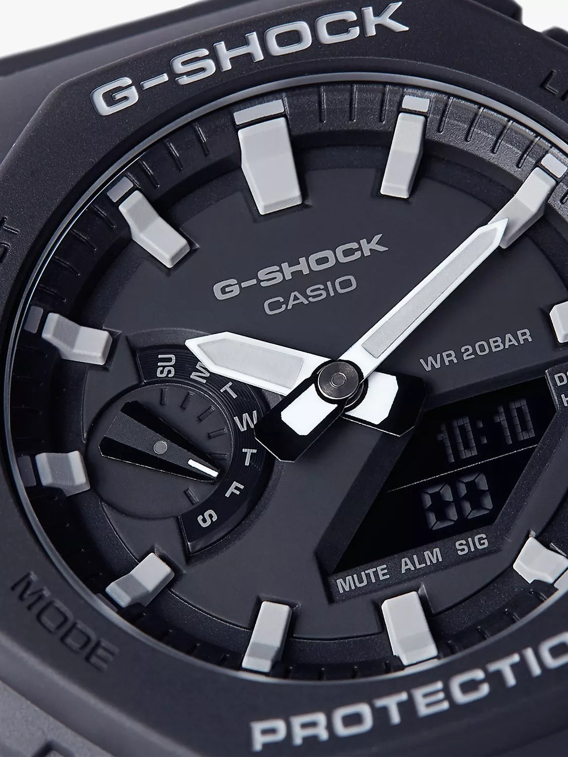 Casio Men's G-Shock Day Resin Strap Watch - British product