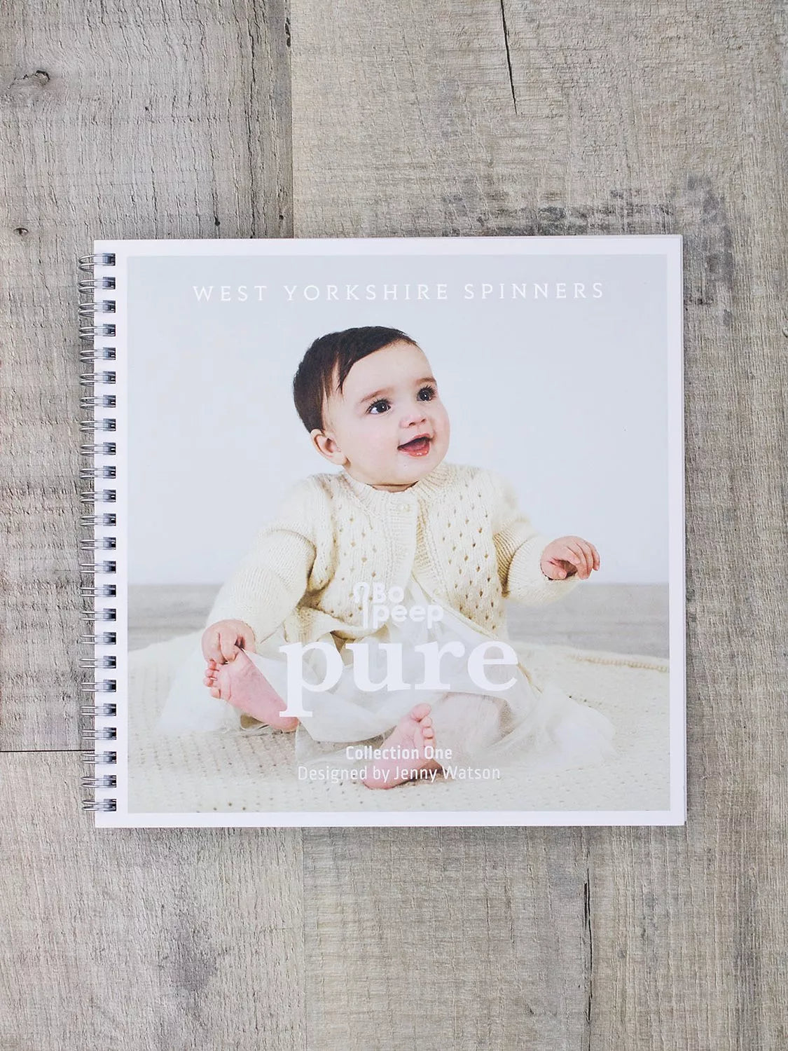 West Yorkshire Spinners Bo Peep Pure knitting pattern book, UK version