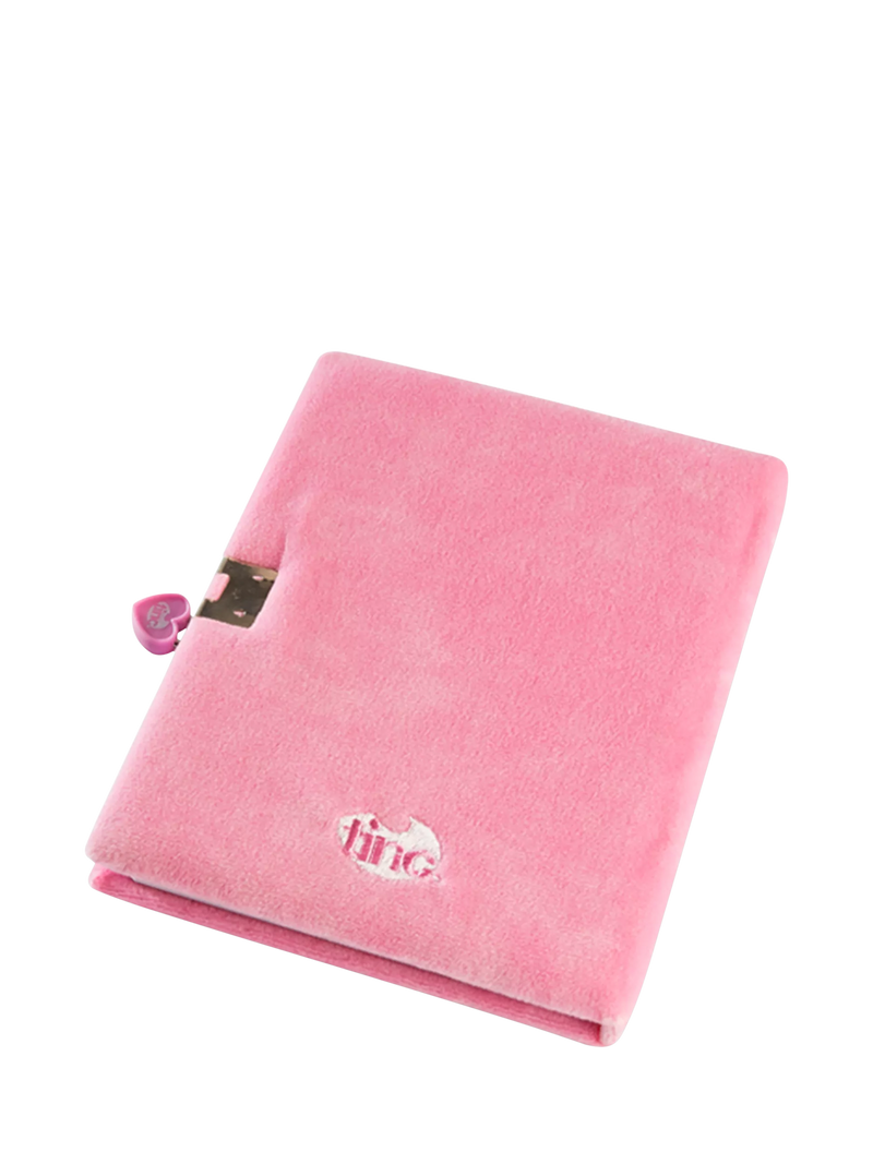 Snuggly lockable journal with furry cover (British brand)