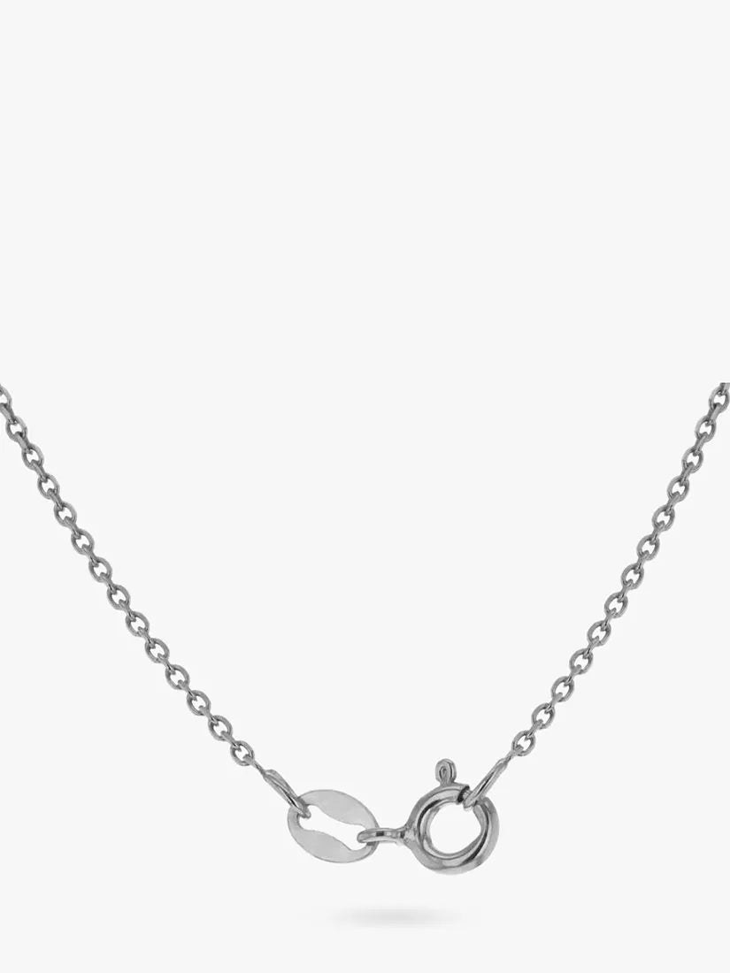 IBB silver bar pendant with 66cm chain, imported from the UK