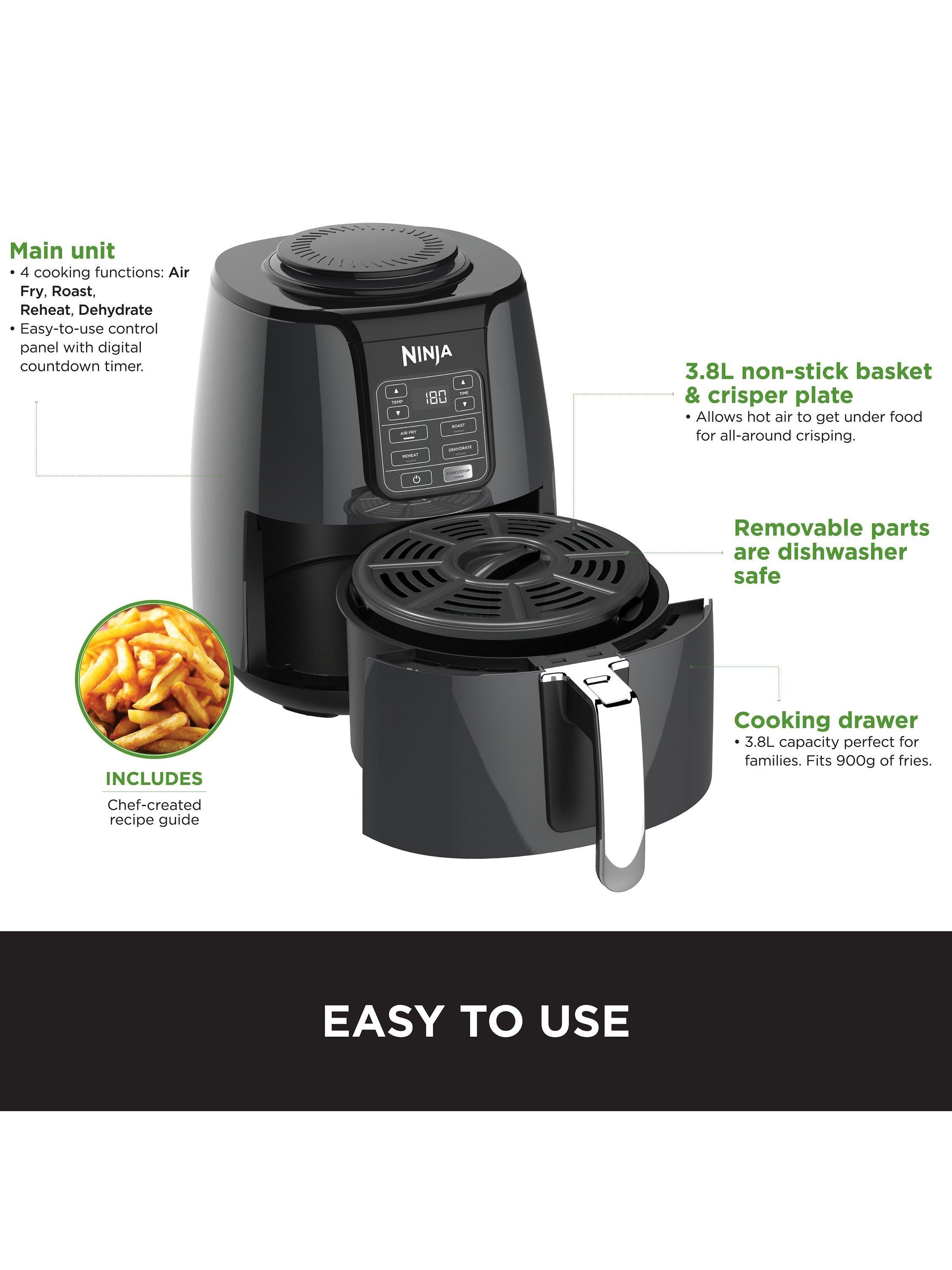 Ninja AF100UK air fryer 3.8L - British product