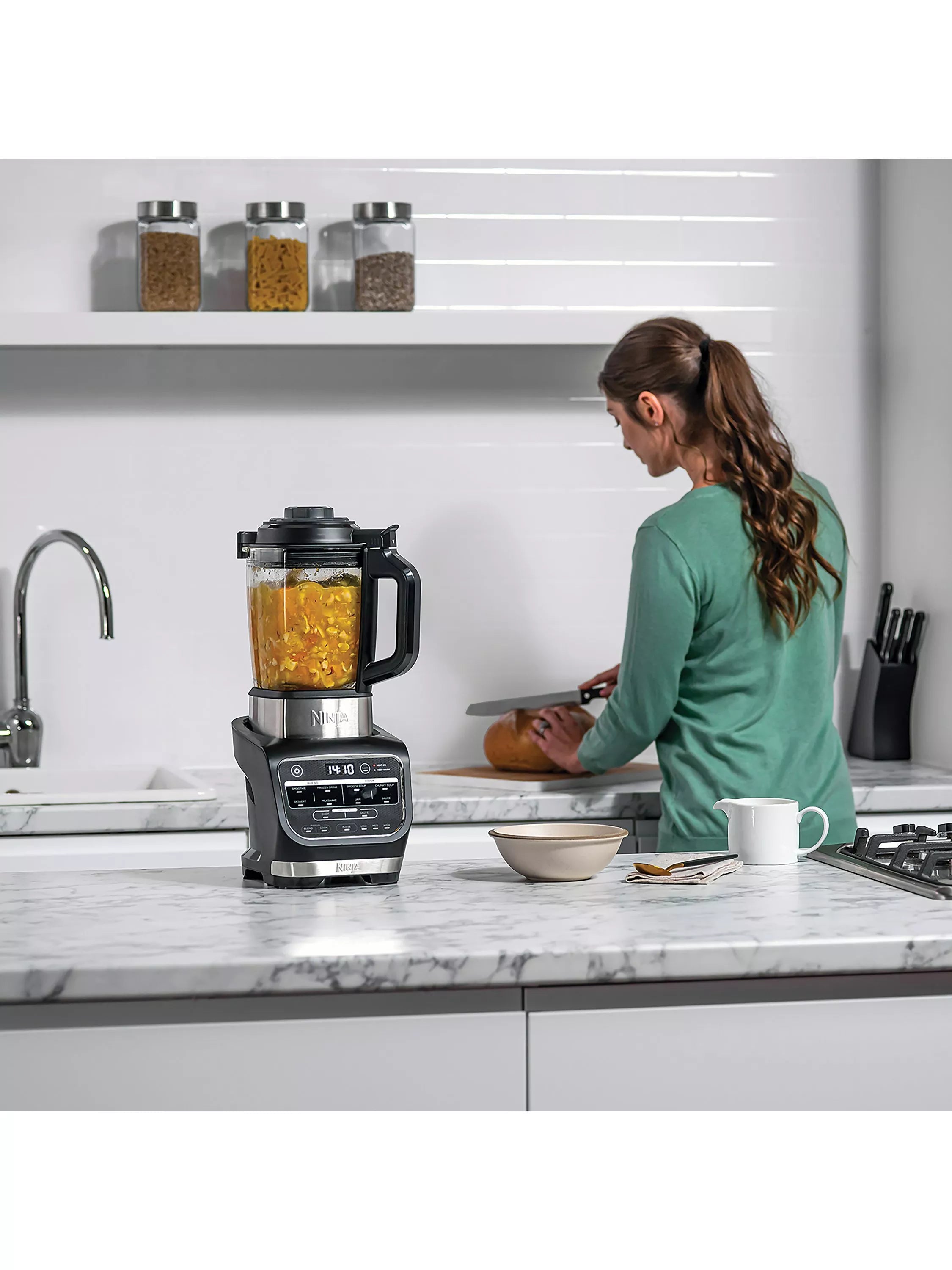 Ninja HB150UK blender and soup maker glass jug - British product