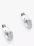 kate spade new york mini stone pave hoop earrings - British product