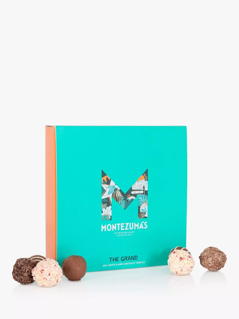 Montezuma’s The Grand, Milk, White and Dark Chocolate Truffles 350g