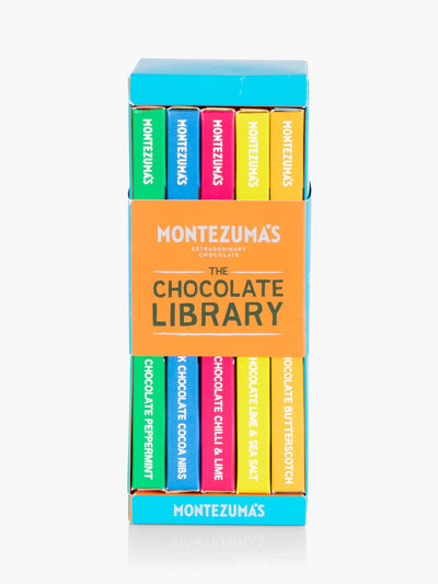 مكتبة ألواح الشوكولاتة 5 نكهات من Montezuma's، 450 جرام
