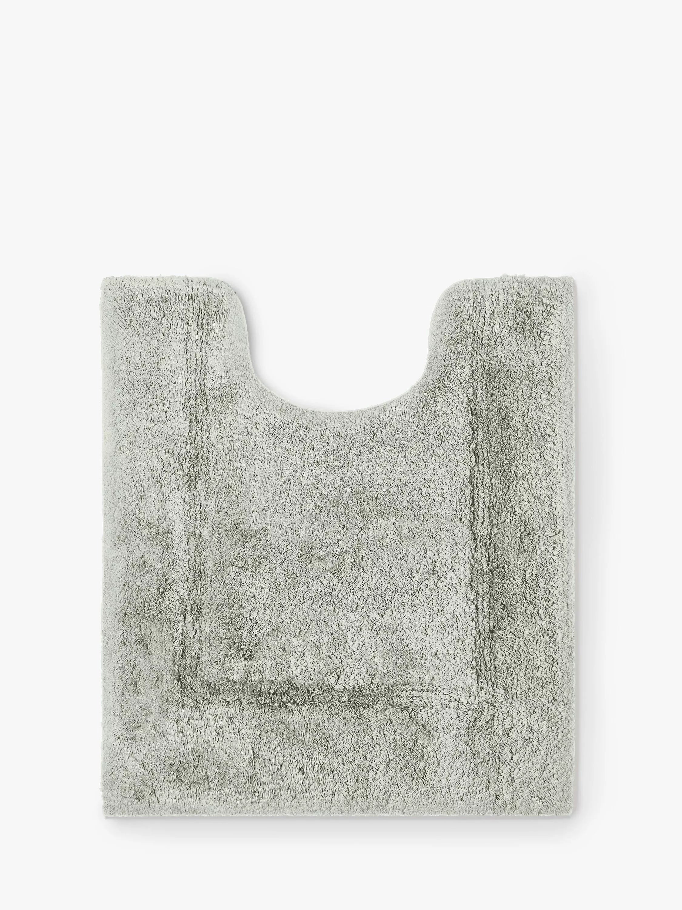 John Lewis Micro-Fresh Deep Pile Cotton Pedestal Mat 50x55cm