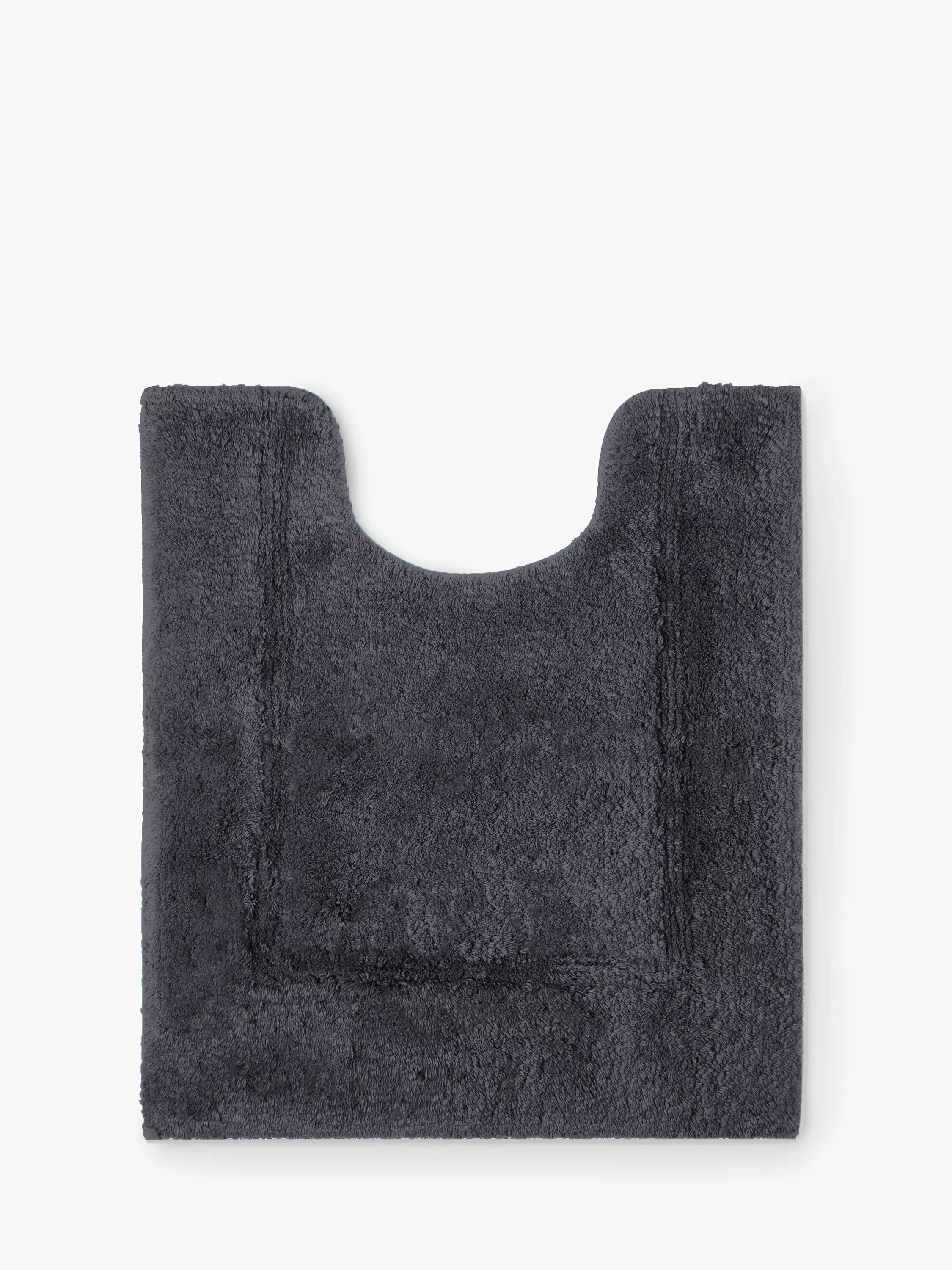 John Lewis Micro-Fresh Deep Pile Cotton Pedestal Mat 50x55cm