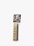 Treat Republic personalised large wooden peg photo holder (British brand)