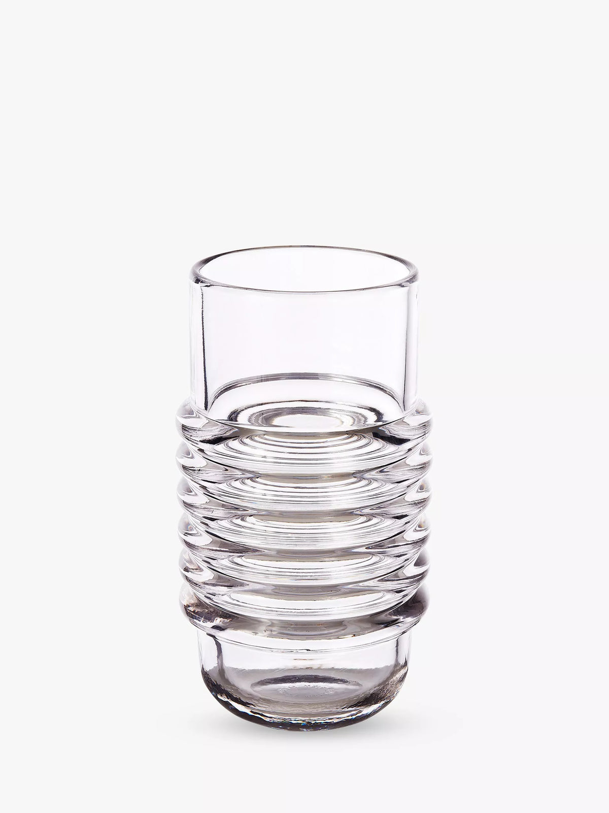 Tom Dixon Press vase clear H30cm, imported from the UK