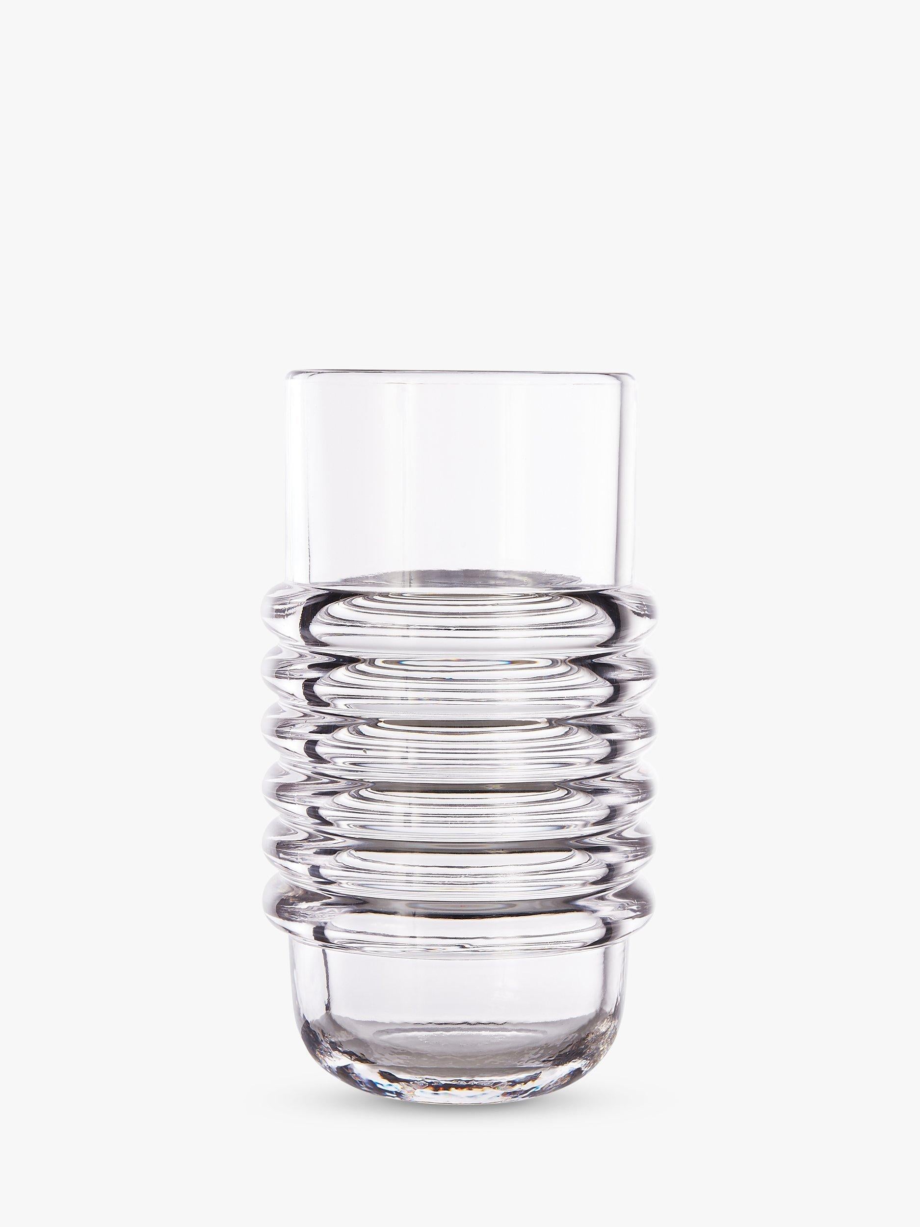 Tom Dixon Press vase clear H30cm, imported from the UK