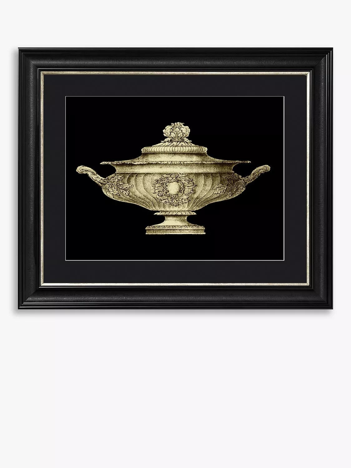 Brookpace Lascelles Garden Antiquities framed print 50x60cm, imported from the UK