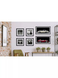 Brookpace Lascelles Jaguar E-Type framed print 51x101.5cm, imported from the UK