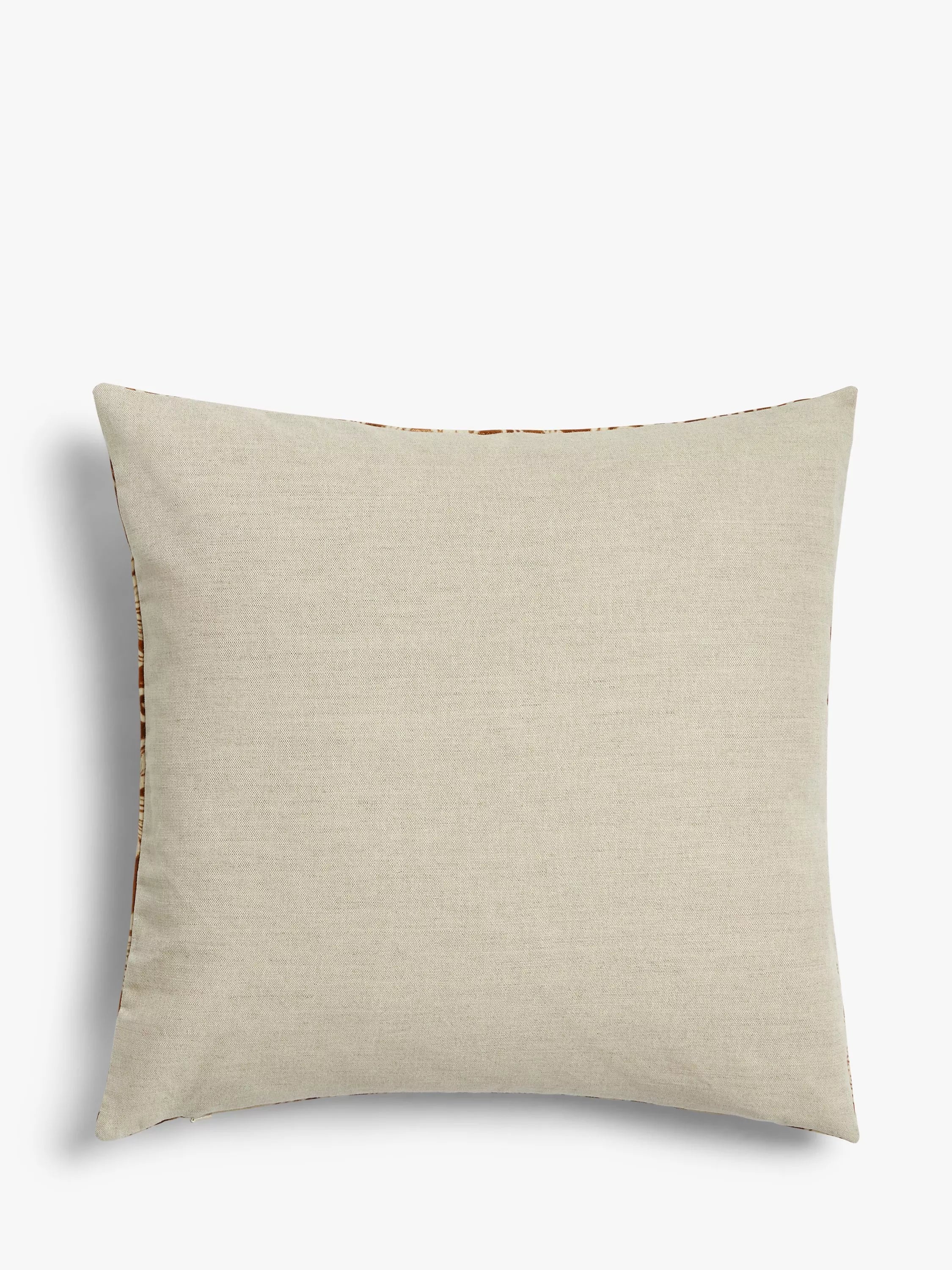 Morris and Co Sunflower cushion Vellum Saffron 50cm, UK version