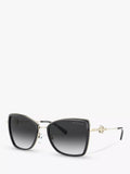 Michael Kors Corsica cat's eye sunglasses metallic frame, imported from the UK