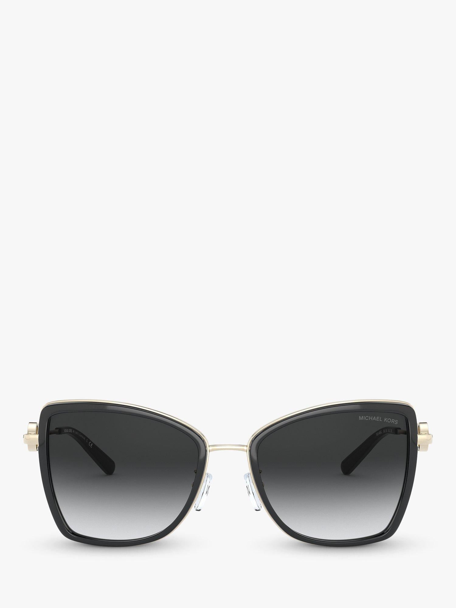 Michael Kors Corsica cat's eye sunglasses metallic frame, imported from the UK