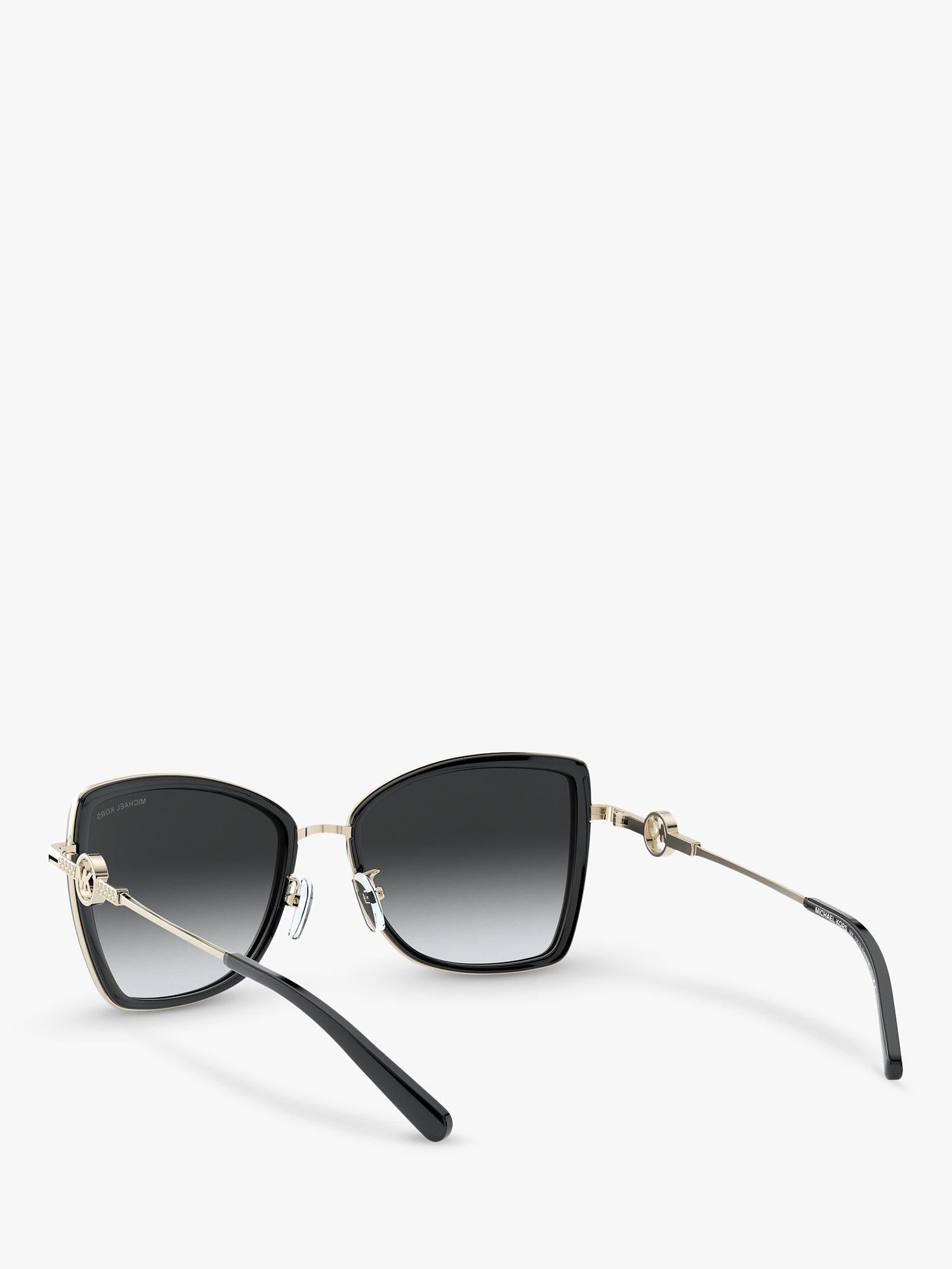 Michael Kors Corsica cat's eye sunglasses metallic frame, imported from the UK