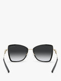 Michael Kors Corsica cat's eye sunglasses metallic frame, imported from the UK