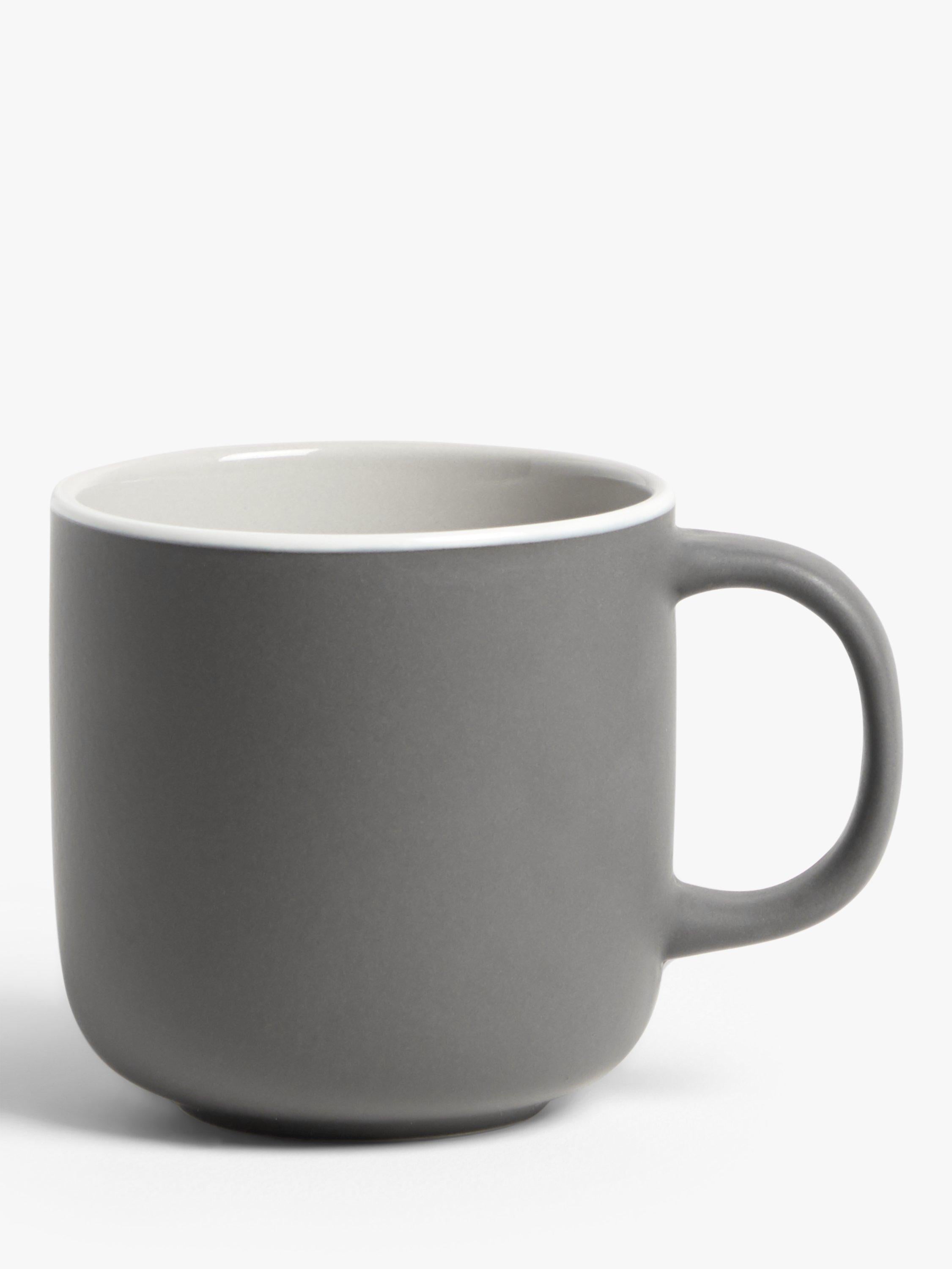 John Lewis Puritan stoneware mugs set of two 375ml, UK version