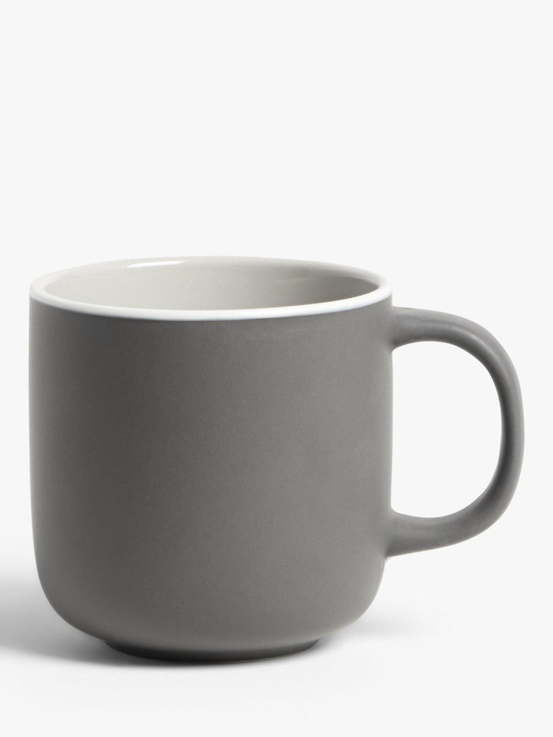 John Lewis Puritan stoneware mugs set of two 375ml, UK version