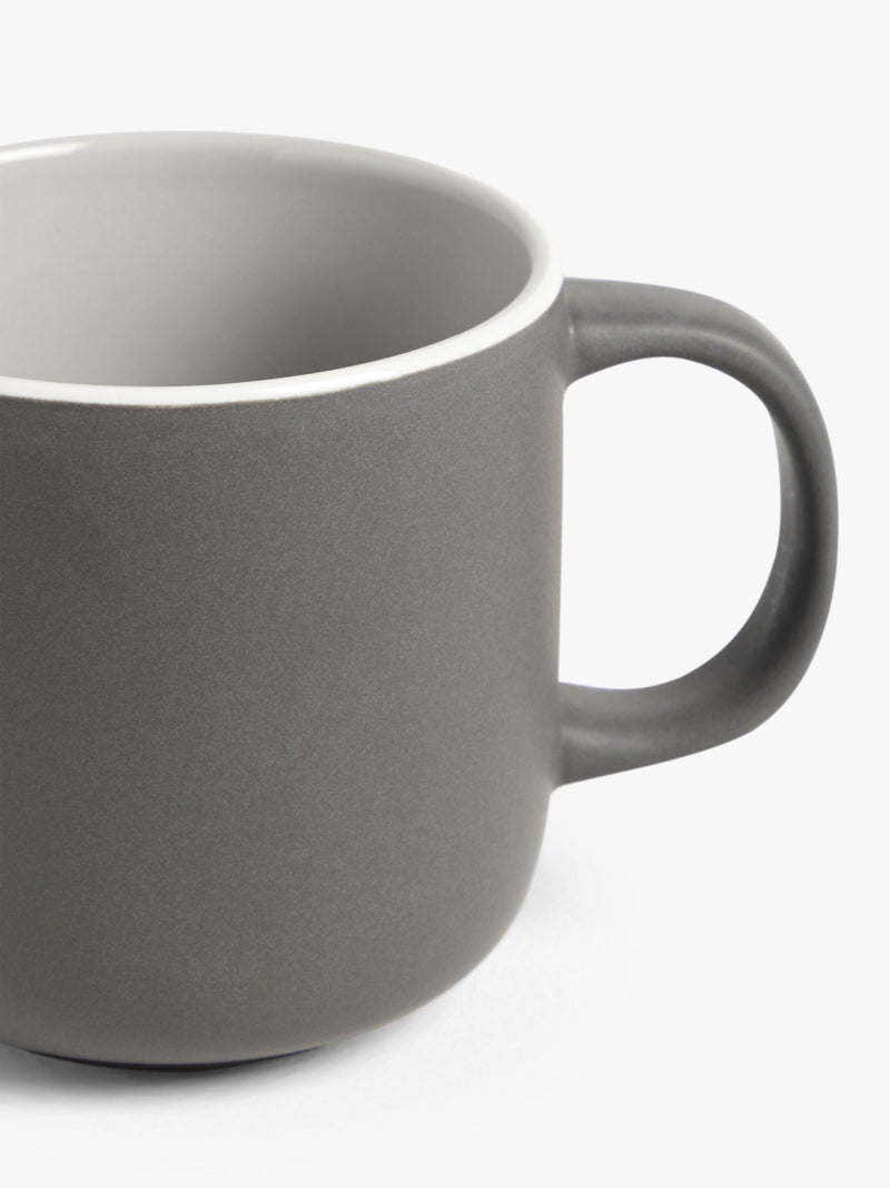 John Lewis Puritan stoneware mugs set of two 375ml, UK version