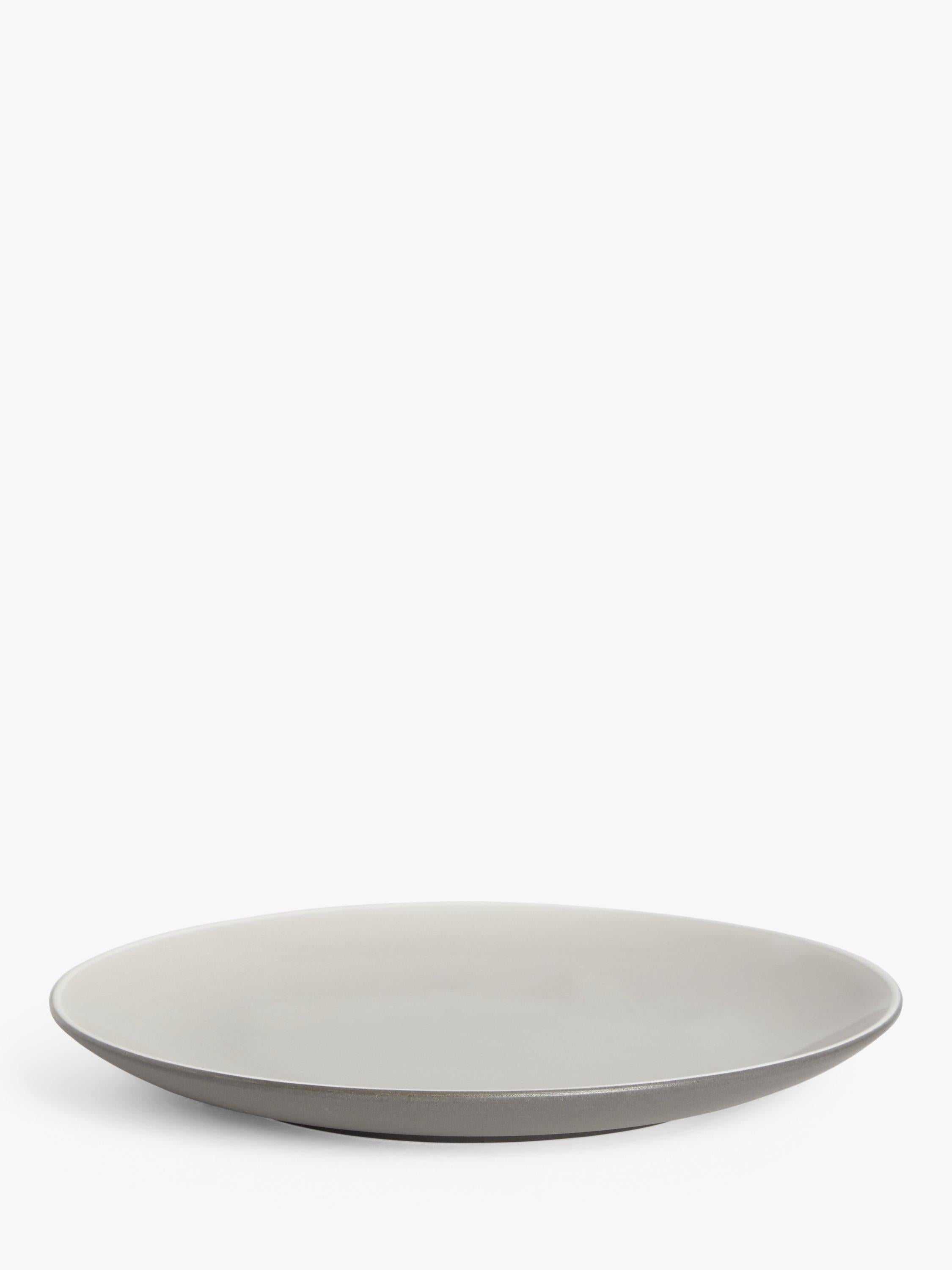 John Lewis Puritan stoneware side plates set of 4 21.5cm - British product