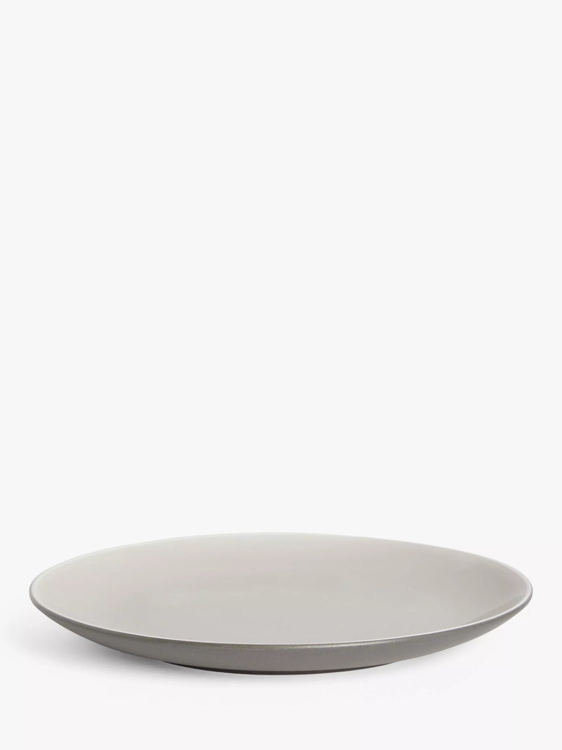 John Lewis Puritan stoneware side plates set of 4 21.5cm - British product