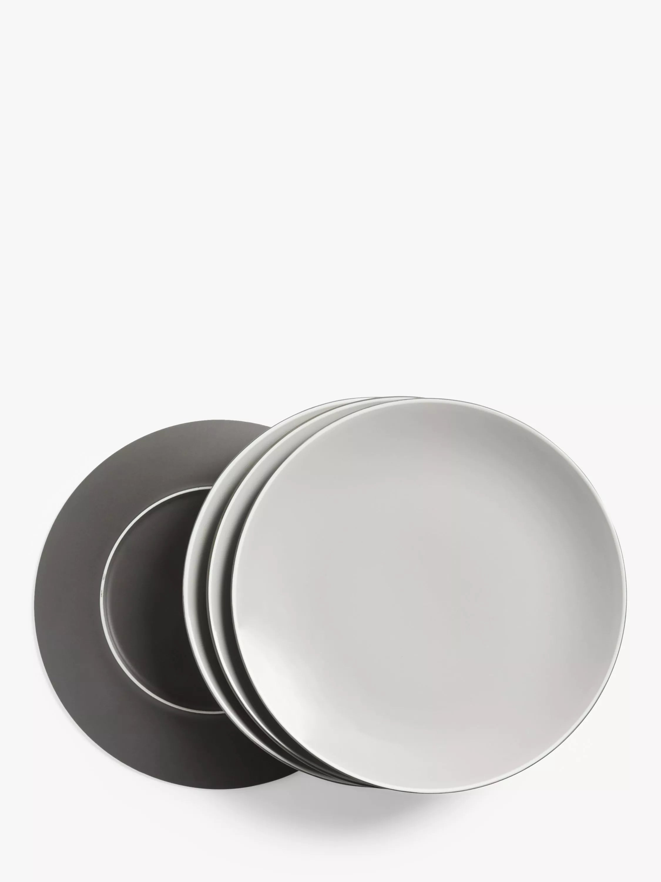 John Lewis Puritan stoneware dinner plates set of 4 27.8cm, UK version