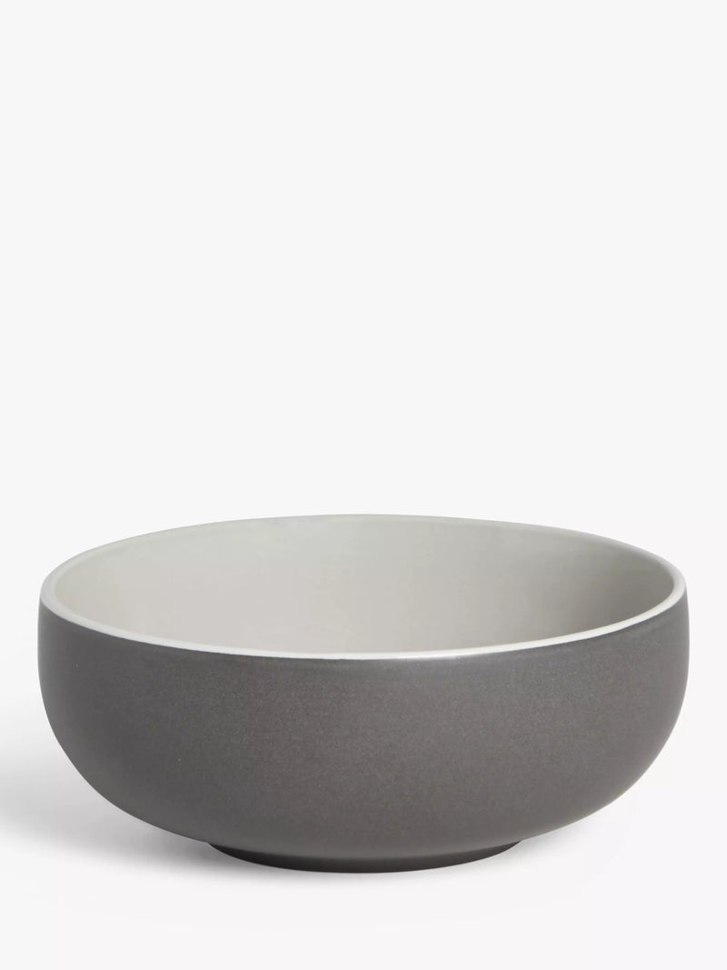 John Lewis Puritan stoneware cereal bowls 15cm set of 4 UK version