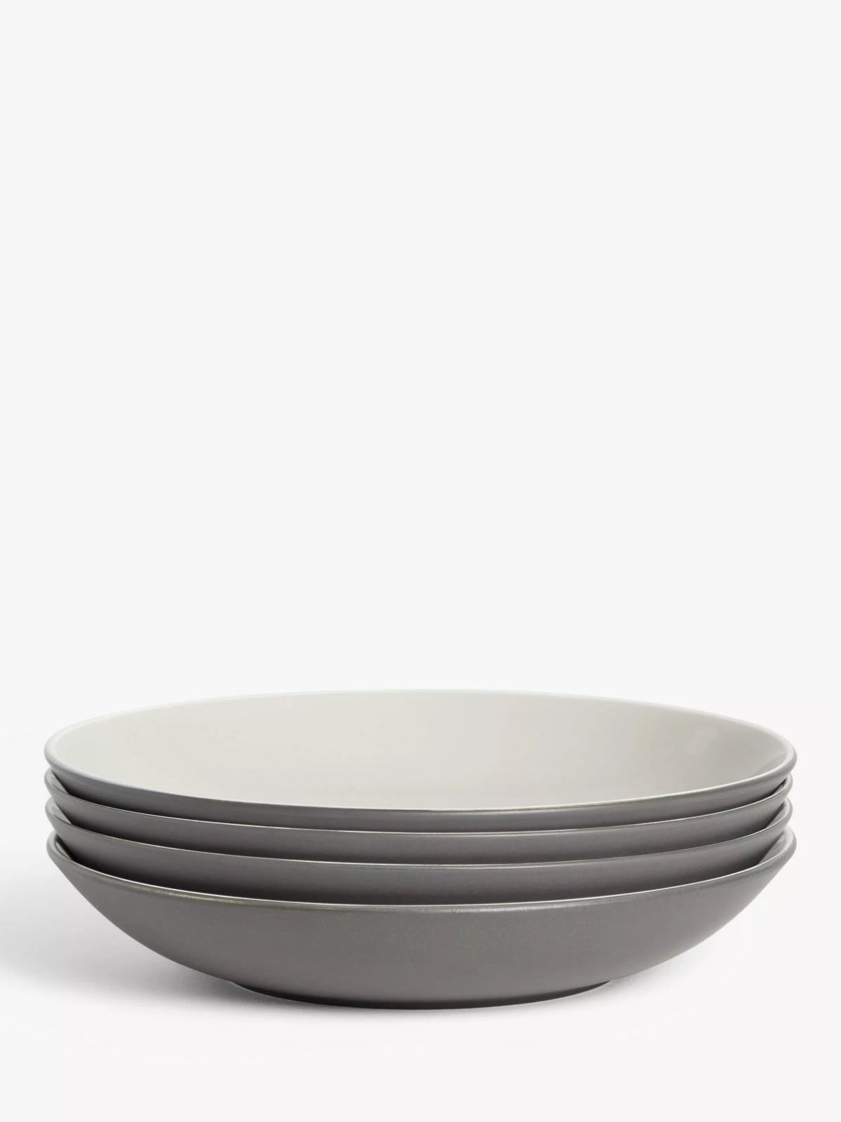 John Lewis stoneware pasta bowls set of 4 25.3cm - British product