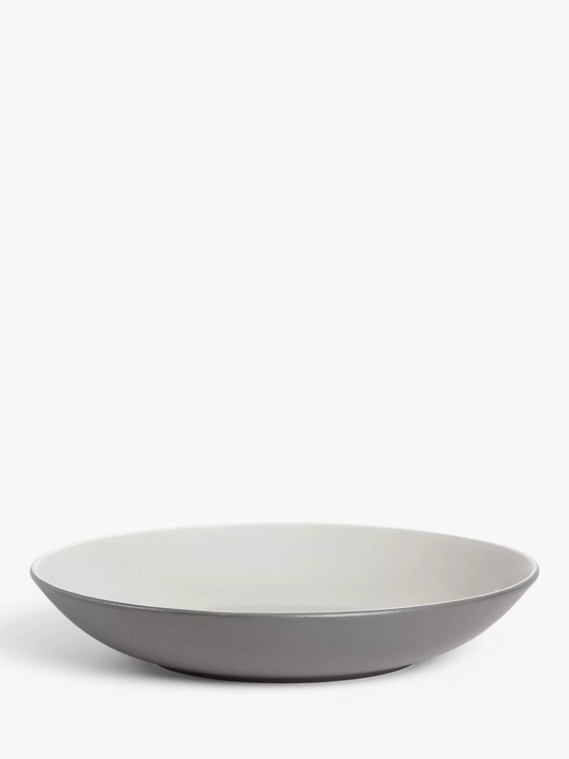 John Lewis stoneware pasta bowls set of 4 25.3cm - British product