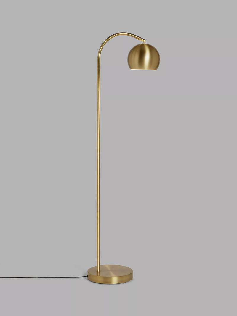 John Lewis Hector mini floor lamp antique finish, imported from the UK