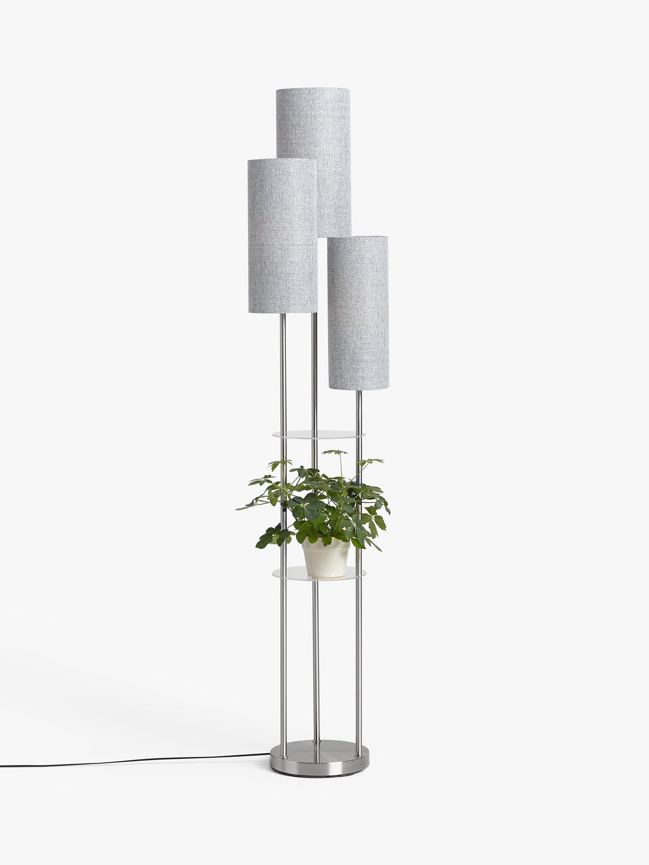 John Lewis cluster trio floor lamp with shelves, UK version